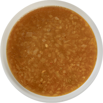 あめ色たまねぎのオニオングラタン風スープ