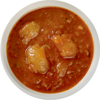 イタリア産小たまねぎグリルの<br>トマトスープ