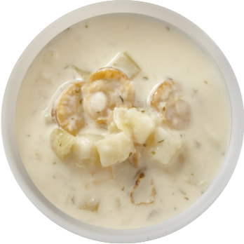 マボストン風 白いクラムチャウダー