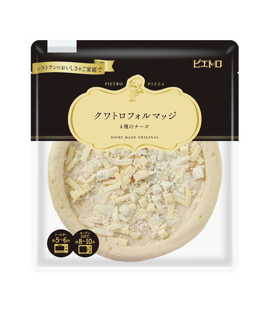 クワトロフォルマッジ(4種のチーズ) | 冷凍商品 | 商品情報 | ピエトロ