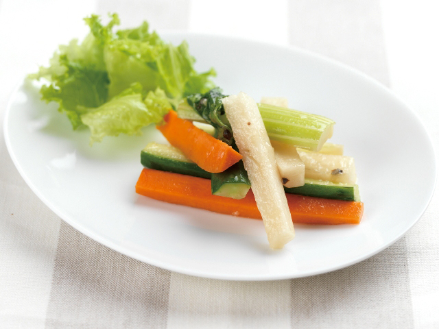 野菜のスティックピクルス レシピ ピエトロ 美味しいドレッシングとパスタを