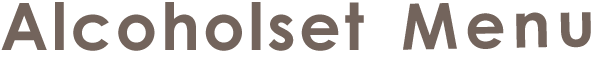 Alcoholset Menu