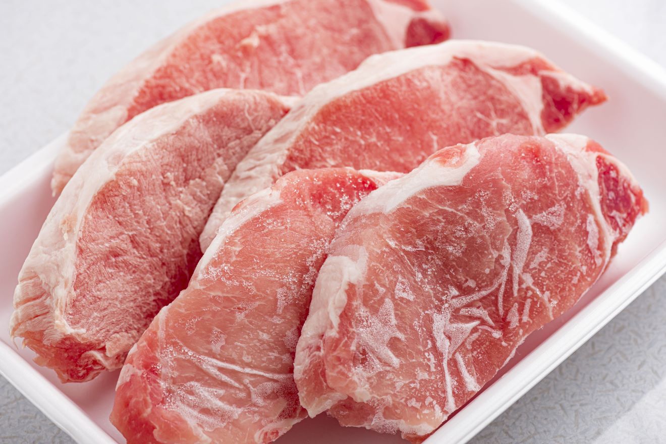 冷凍肉の画像
