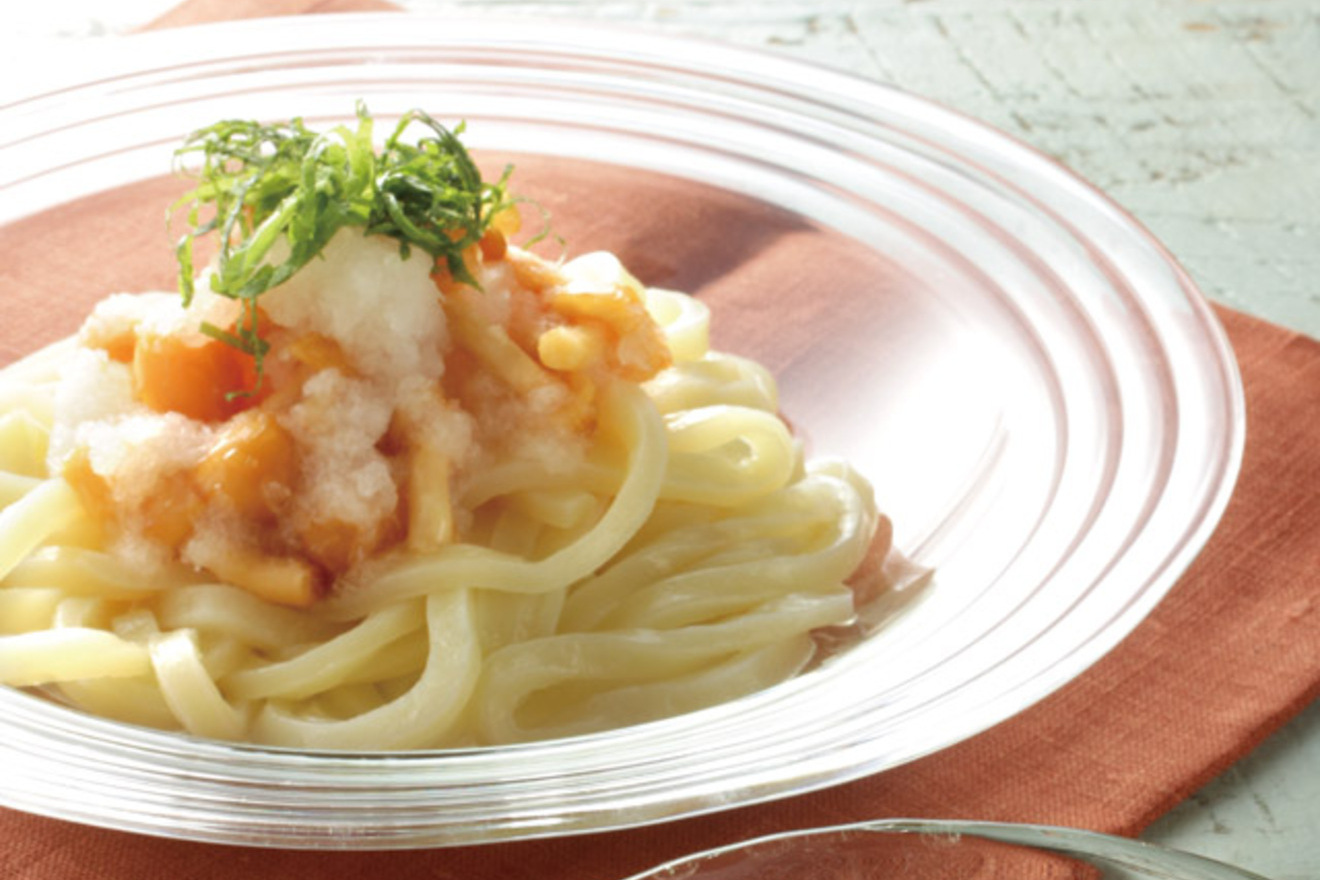 なめこおろしのつけうどんの画像