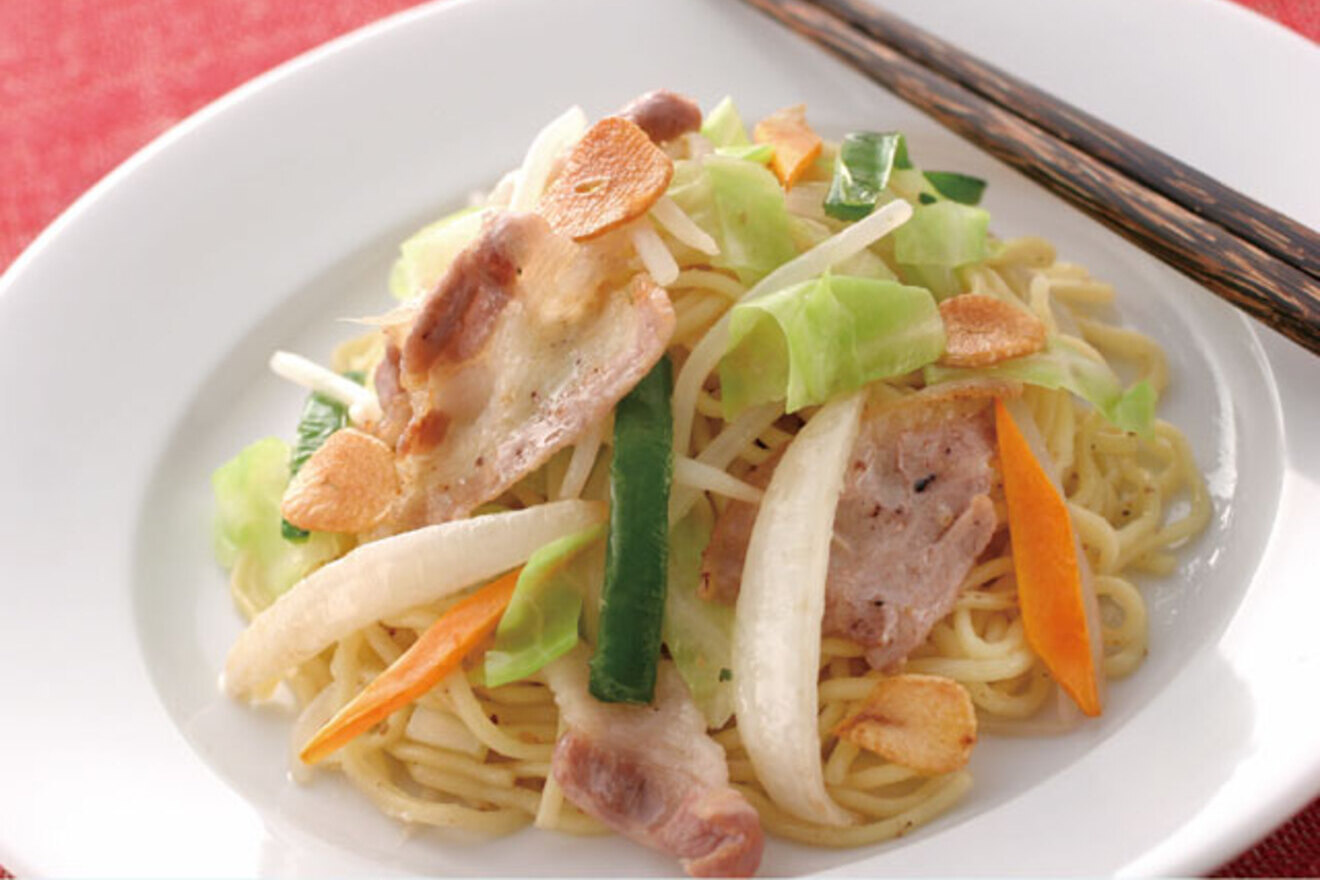 ガーリック焼きそばの画像