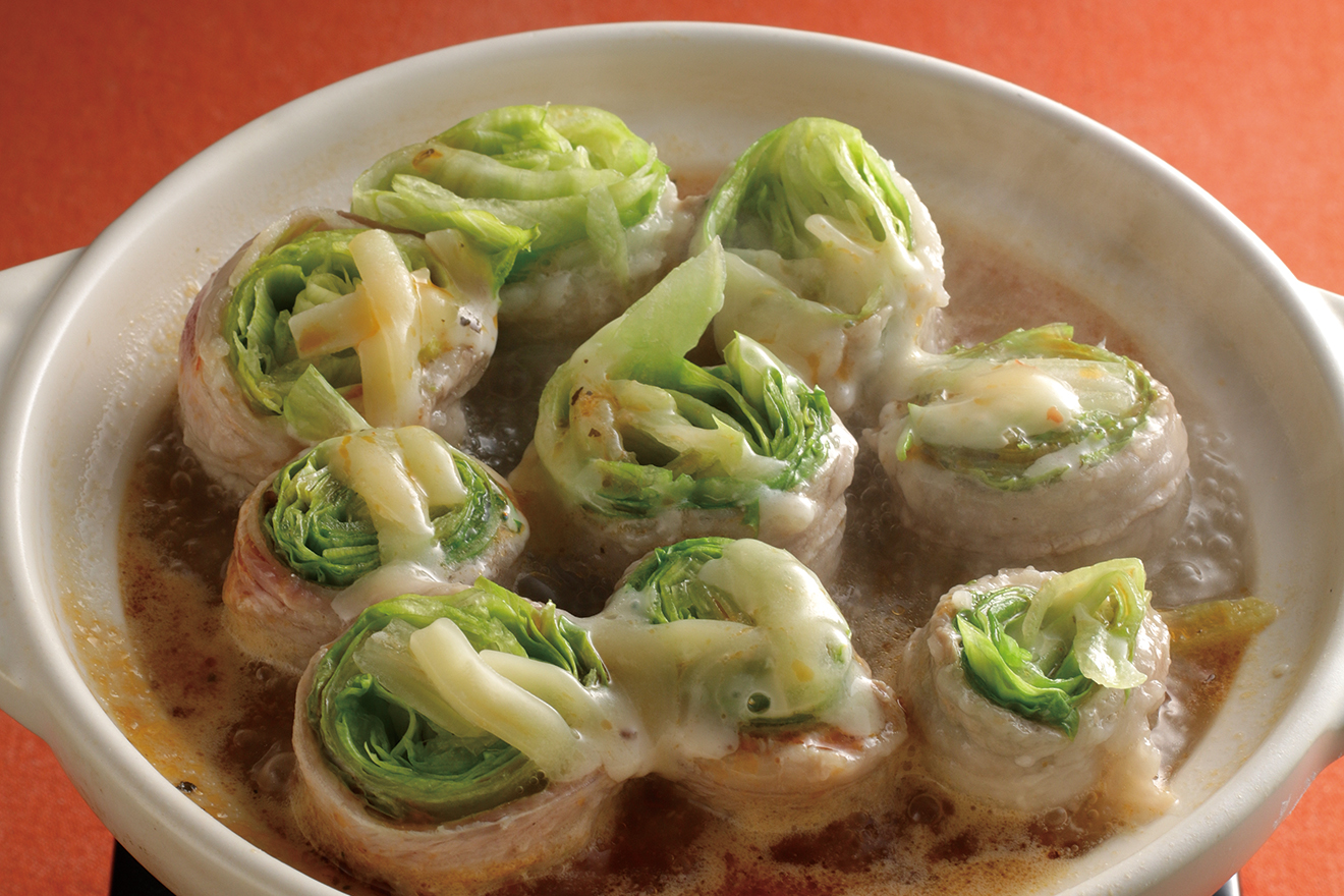 豚バラ肉のピリ辛鍋の画像