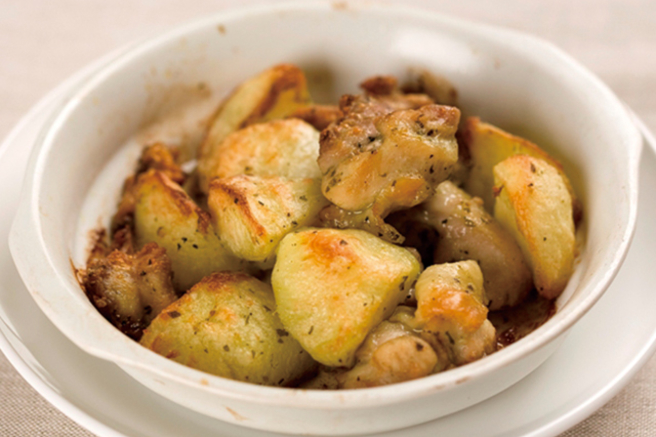 鶏肉とじゃがいものオーブン焼きの画像