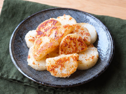 【マジカルサラダ】長芋のごま風味バター炒め