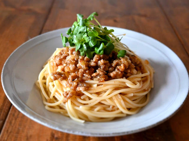 冷製旨辛ごま坦々スパゲティ