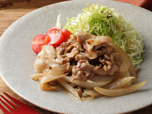 豚のしょうが焼き