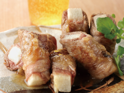 山芋の牛肉ヘルシー巻き