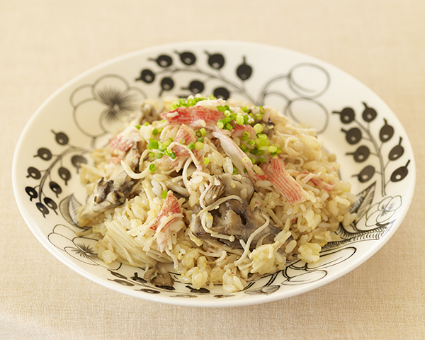 きのことカニカマのチャーハン | ピエトロ
