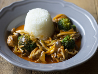 チキンのトマトクリームライス