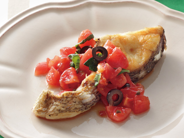 鯛のムニエル イタリアンソテー