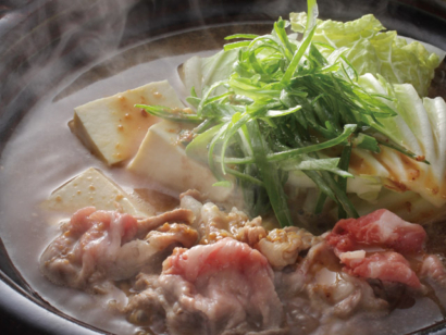 豚肉と白菜のさっぱりごま鍋