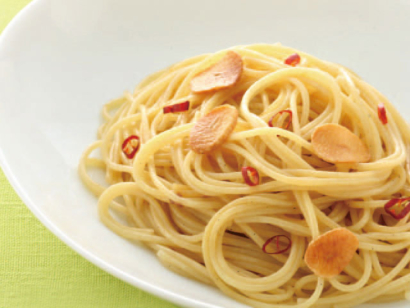【パスタに】ペペロンチーノ