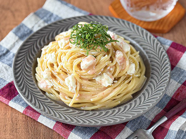 たらこチーズパスタ